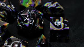 Dark Side of the Moon  Handmade Resin Dice Commission