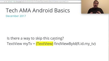 Google Developer Scholarships - Android Basics Tech AMA 1 - December 2017