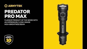 Armytek Predator Pro Max — powerful and long-range flagship product of the series
