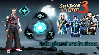 Divine Judge Set Vs Itu's plan 3 Main Boss | Shadow Fight 3 | Itu's plan Complete