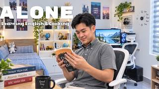 Living Alone in VietNam | Small Upgrades That Make My Life Better ! Learning English & Cooking