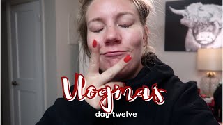 VLOGMAS DAY 12! VERY productive day; back to work we go!