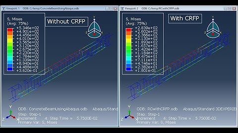 Modeling of RC beam reinforced with CFRP material using Abaqus