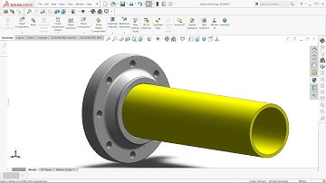 How to Design a Socket Weld Flange  #171 | Industrial design | |Mechanical | @DesignWithAjay