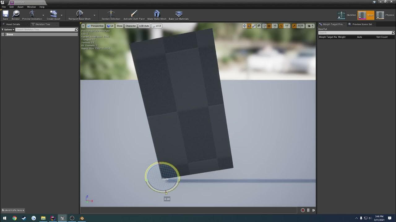 Unreal Engine C++ Multiplayer Door 3 "Model and Animate Door" YouTube