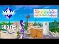 SteelSeries Apex Pro TKL ASMR 😴 Fortnite OG Ranked Reload 🏆 Satisfying Keyboard Fortnite 360 FPS 4K