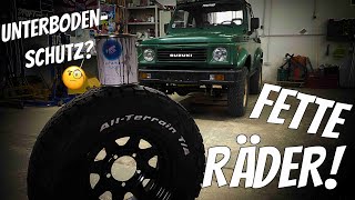 ENDLICH OFFROAD RÄDER & WELCHE KONSERVIERUNG?| SUZUKI SAMURAI | JDM & DIRT