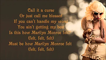 Nicki Minaj - Marilyn Monroe Lyrics Video