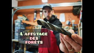 affûter des forêts ✌ hélicoïdaux a 2 tranchants ( même vidéo sans musique en description  )