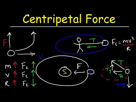 Centripetal Force Physics Problems - Calculate Tension & Maximum Speed - Uniform Circular Motion