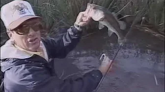 Larry Nixon -  Texas Buzzbait Action - Bass Fishing