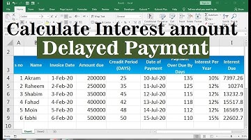 late payment interest calculator excel