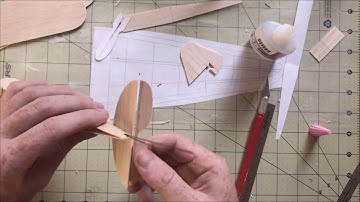 12" Flite Test Simple Cub build time lapse 3