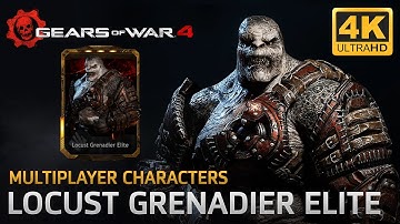 Gears of War 4 - Multiplayer Characters: Locust Grenadier Elite