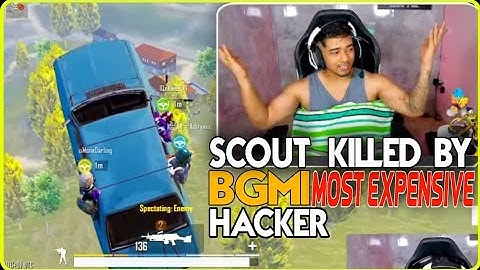 Scout Killed By Hacker Squad | Scout Spectating | Hacker in BGMI | Hackers ban on Livestream #scout