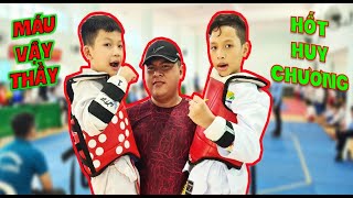 Võ Sư Lộc Dắt Gà Chiến Đi Đấu Giải Quận Taekwondo Và Thu Hoạch 1 Mớ Huy Chương Vàng.