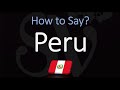 How to Pronounce Peru? (CORRECTLY) Country Name Pronunciation