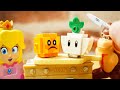 LEGO super mario StopMotion cooking!「turnip super star Sauté」 レゴマリオの不思議な料理「カブのスーパースター炒め」