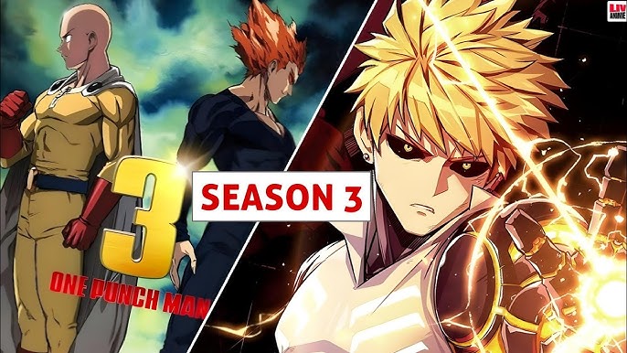 One Punch Man Season 3 Begins Production