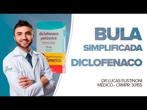 Vídeo: Diferença Entre Aceclofenaco E Diclofenaco