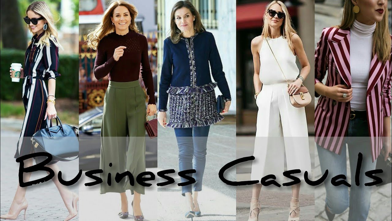 High class business casual dresses for ladies #2020 - YouTube