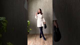 How to style sweater dresses this winter  (links in my WISHLINK and community page on YouTube)