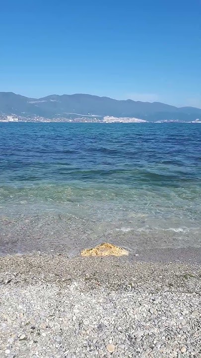 Море в г. Новороссийск Краснодарский край, чистая вода и хорошая погода ...