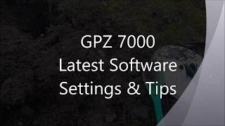 GPZ 7000 New Software Settings