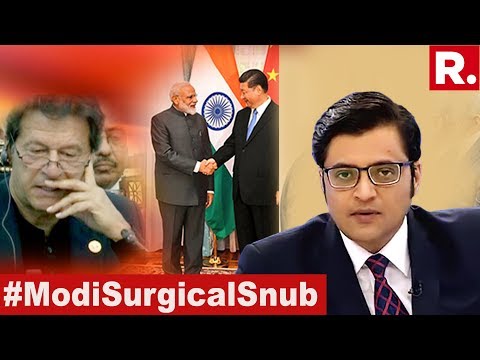 #ModiSurgicalSnub For Imran Khan At The SCO Summit 2019 | The Debate With Arnab Goswami