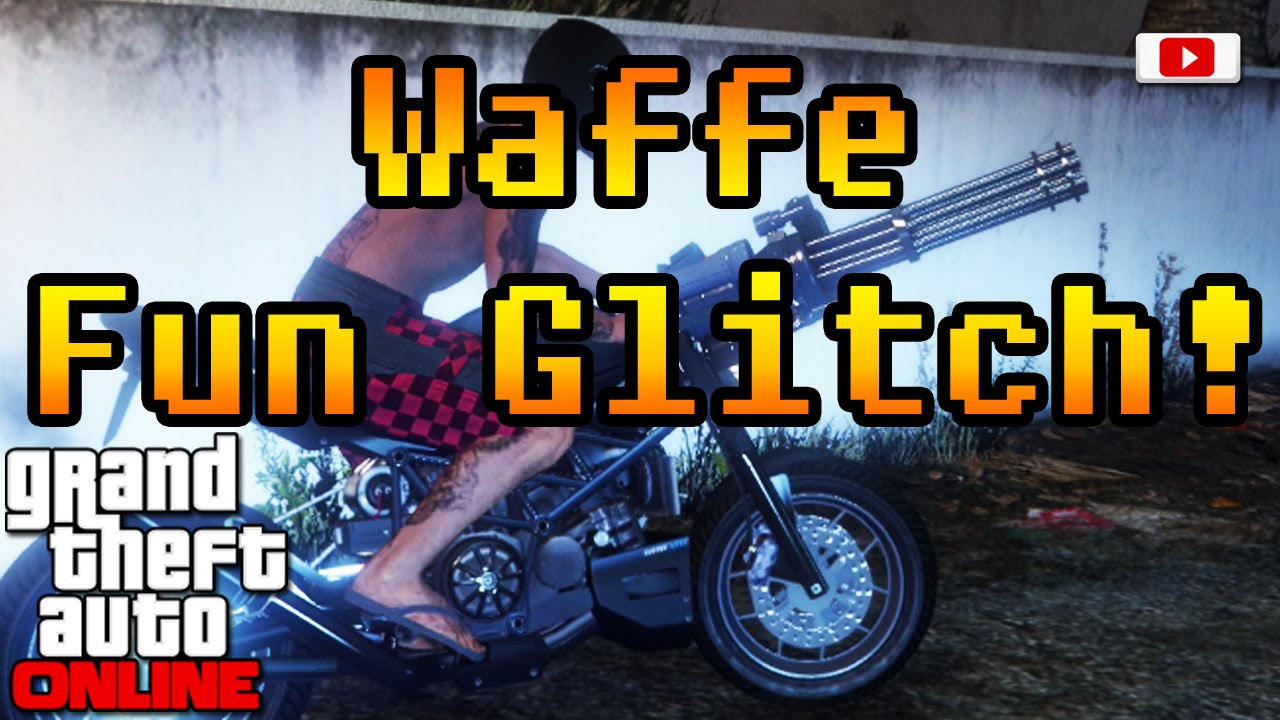 Grand Theft Auto 5 Online - Waffe Fun Glitch! (PlayStation 4/Xbox One)