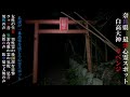 【心霊】奈良県最恐心霊スポット 白高大神 心霊スポット検証リベンジ編 女性の生首 男性霊の目撃 無数の足音 ラップ音 女性の声 男性の声 霊現象勃発 ISホラーちゃんねる全員が一番恐怖を感じる廃神社