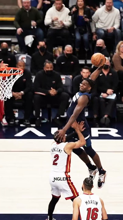 The Best Anthony Edwards Dunks 🤯