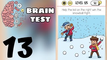 Brain Test: Tricky Puzzles || Gameplay Walkthrough || Level 121-130 || #13