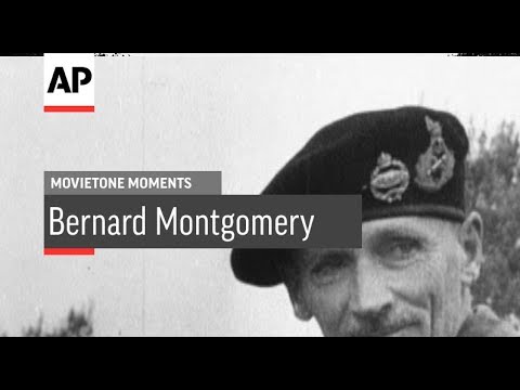 Field Marshal Bernard Montgomery - 1958 | Movietone Moments | 10 Aug 18