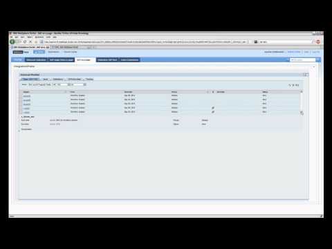 WebSphere Portal SAP Portal Integrator Demo