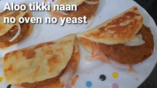 Aloo Tikki Wrap| |Alu Tikki Recipe  NaaN recipe |Tikki Naan |Mrunal's snacks recipes