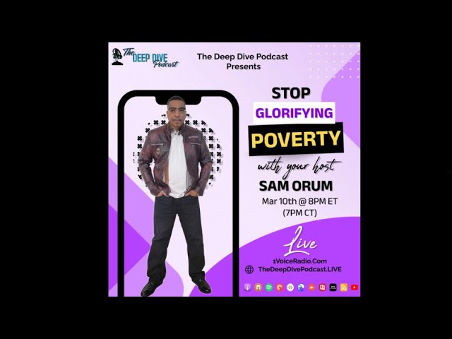 Stop Glorifying Poverty