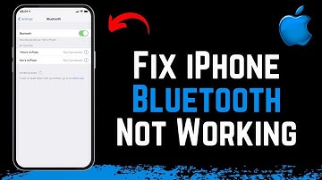 iPhone Bluetooth Not Working Fix (2024)