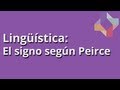 El signo según Peirce - Lingüística - Educatina