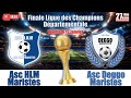 Finale ligue des champions departementale  asc deggo maristes vs asc hlm hann maristes