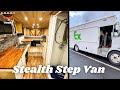 Stealth Step Van TOUR - FedEx Truck Converted into Tiny Home