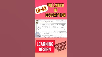 B.Ed (3rd sem) Education Method Learning Design | এডুকেশন (শিক্ষাবিজ্ঞান) শিখন নকশা | #viralshorts