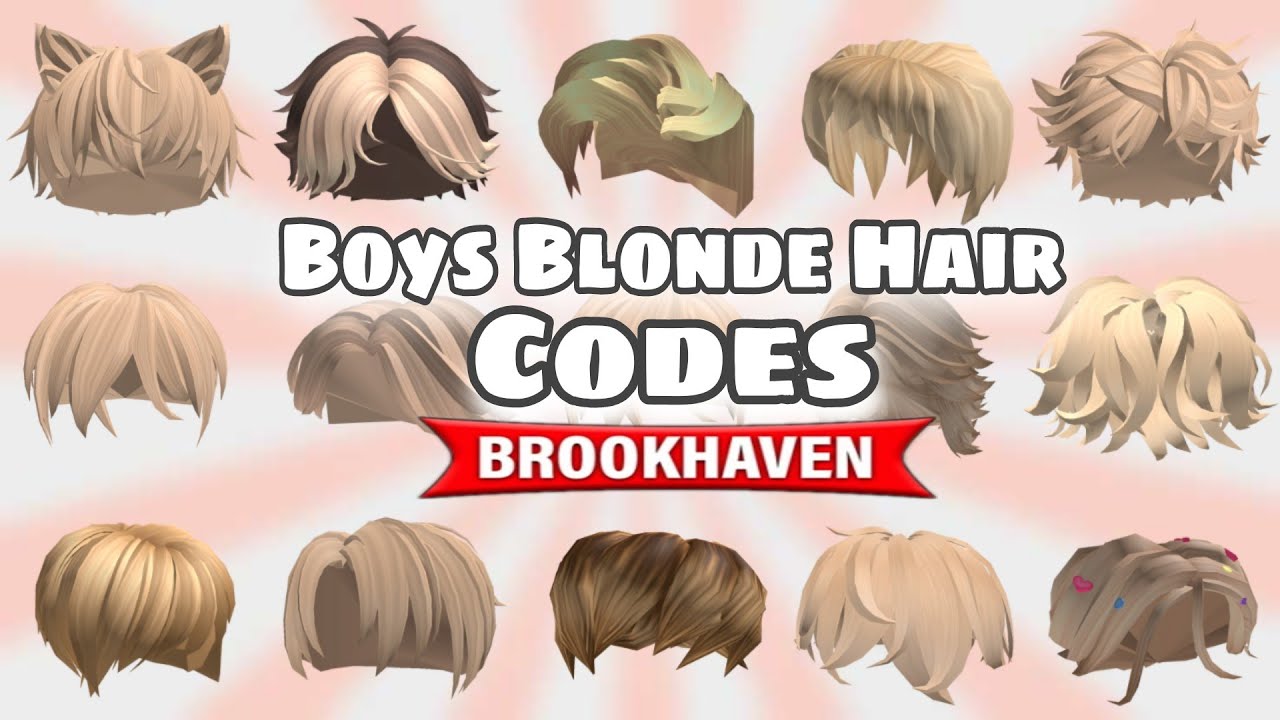 roblox boy blonde hair codes / blonde hair codes for berry avenue ...