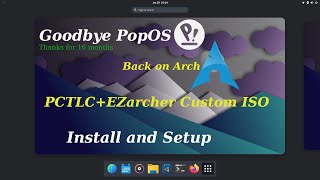 PCTLC Ezarch Install and Setup