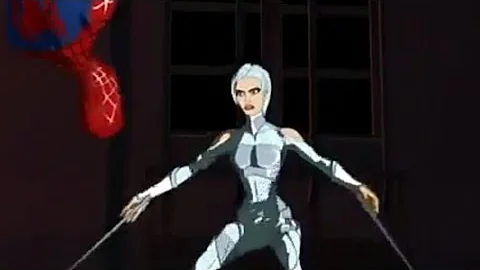 Spidey Vs. Silver Sable - Spider-Man The New Animated Series