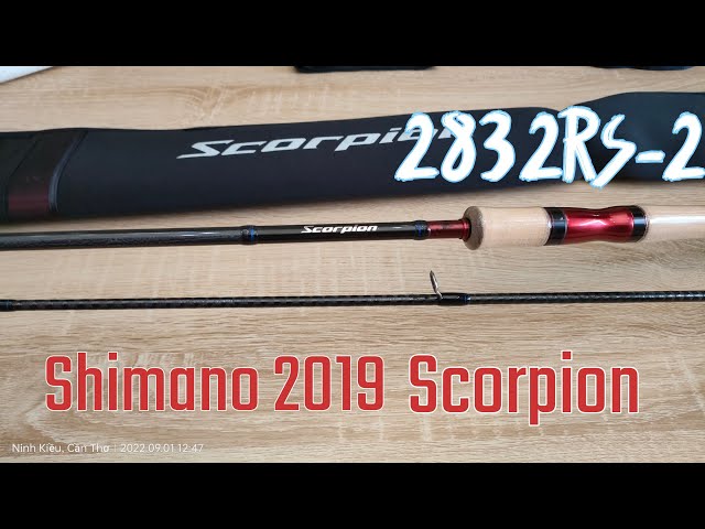 Cần Câu Cá Shimano 2019 Scorpion 2832RS-2 - Made in Indonesia