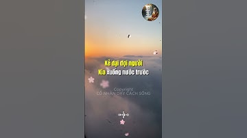 Cổ nhân dạy: 4 điều người khôn làm khi cãi vã gia đình. #conhandaycachsong