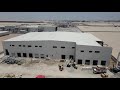 Bnbc building contracting distribution center for international foodstuffs co work progress