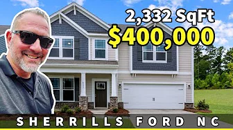New Homes in Sherrills Ford NC | $400,000 | Lake Norman | The Findlay II Plan