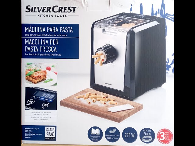 Macchina per Pasta Fresca SilverCrest - unboxing e utilizzo - recensione  completa - YouTube